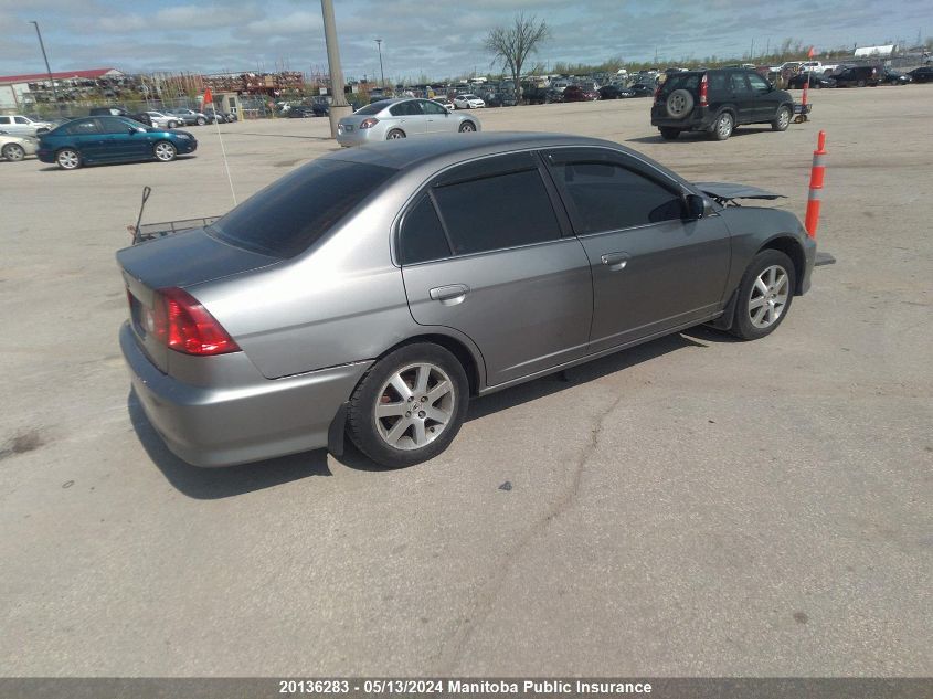 2004 Acura 1.7 El Touring VIN: 2HHES36624H002909 Lot: 20136283