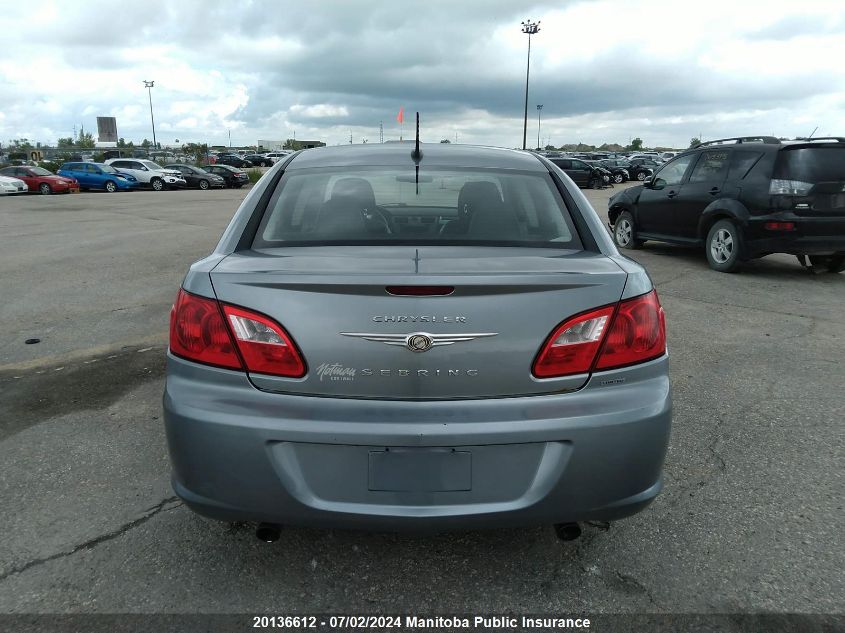 2010 Chrysler Sebring Touring VIN: 1C3CC5FV7AN156761 Lot: 20136612