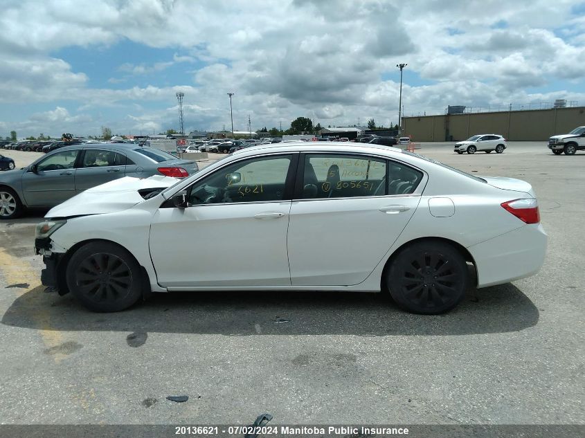 2015 Honda Accord Sport VIN: 1HGCR2F34FA805651 Lot: 20136621