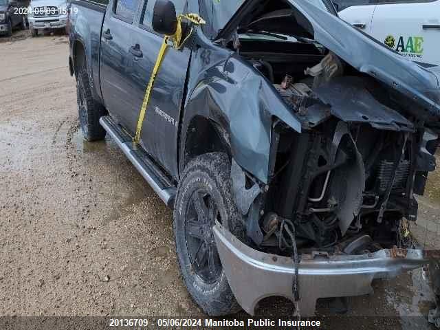 2009 GMC Sierra 1500 Sle Crew Cab VIN: 2GTEK13M491136475 Lot: 20136709