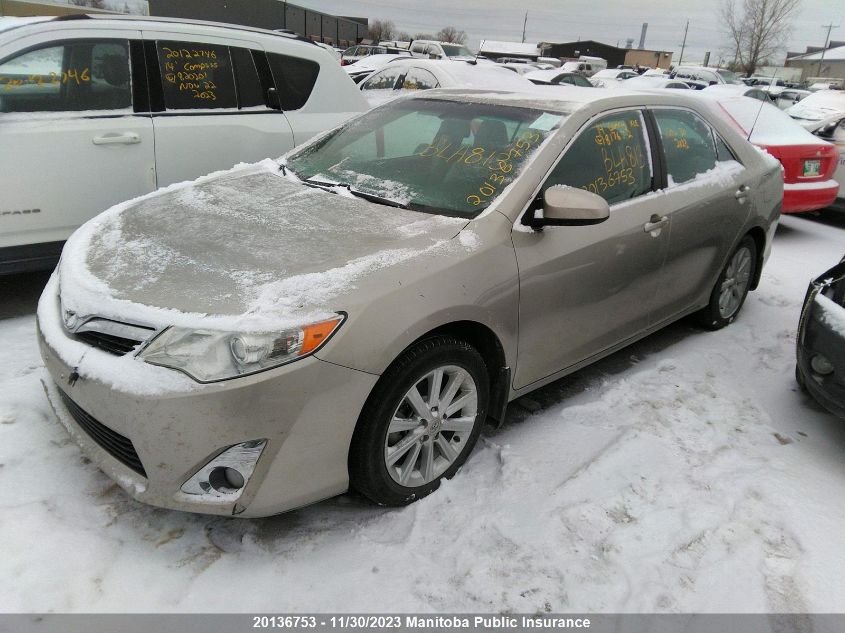 2014 Toyota Camry Xle VIN: 4T1BF1FKXEU817672 Lot: 20136753