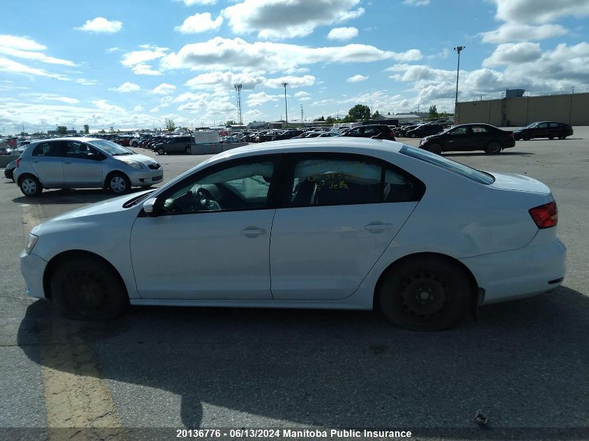 2015 Volkswagen Jetta 1.8 Tsi VIN: 3VWD07AJ7FM313762 Lot: 20136776