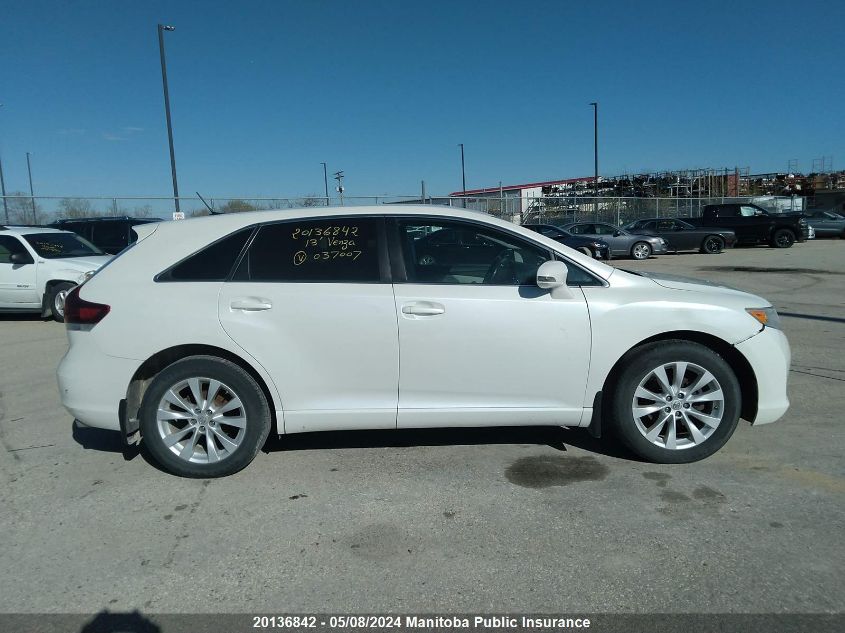 2013 Toyota Venza VIN: 4T3BA3BB0DU037007 Lot: 20136842