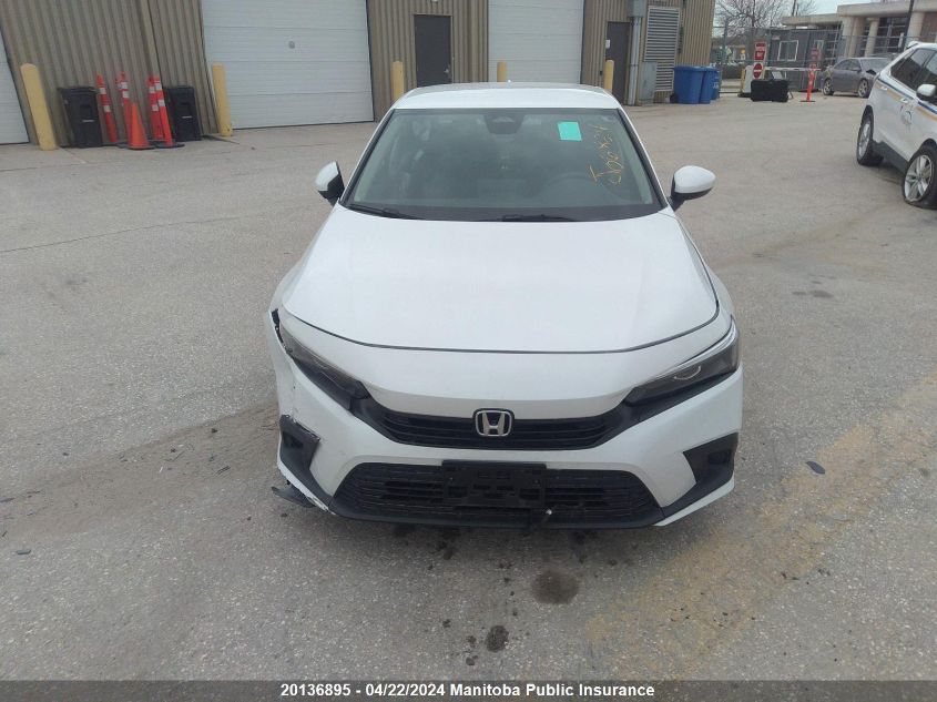 2022 Honda Civic Lx VIN: 2HGFE2F27NH113285 Lot: 49783994