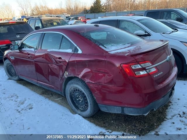 2013 Ford Taurus Sel VIN: 1FAHP2H88DG127358 Lot: 20137085