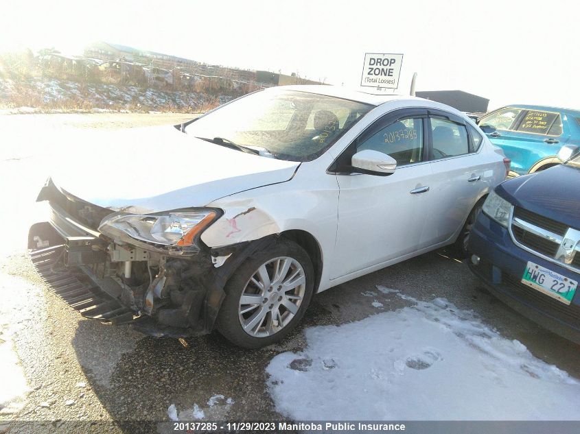 2015 Nissan Sentra 1.8 Sl VIN: 3N1AB7AP6FL631806 Lot: 20137285