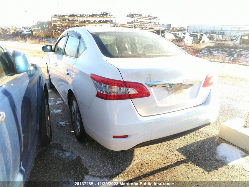 2015 Nissan Sentra 1.8 Sl VIN: 3N1AB7AP6FL631806 Lot: 20137285