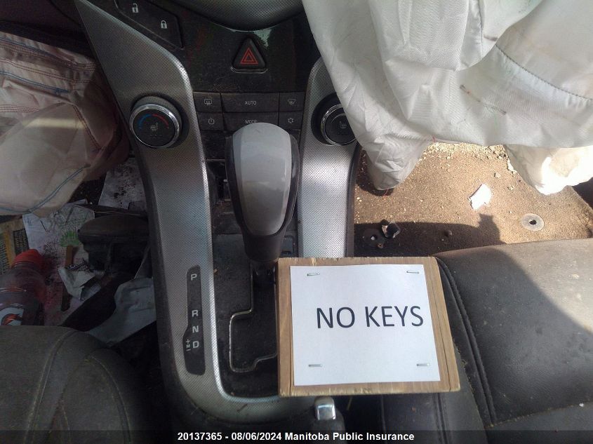 2011 Chevrolet Cruze Ltz Turbo VIN: 1G1PH5S9XB7185774 Lot: 20137365