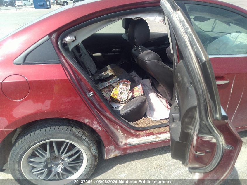 2011 Chevrolet Cruze Ltz Turbo VIN: 1G1PH5S9XB7185774 Lot: 20137365