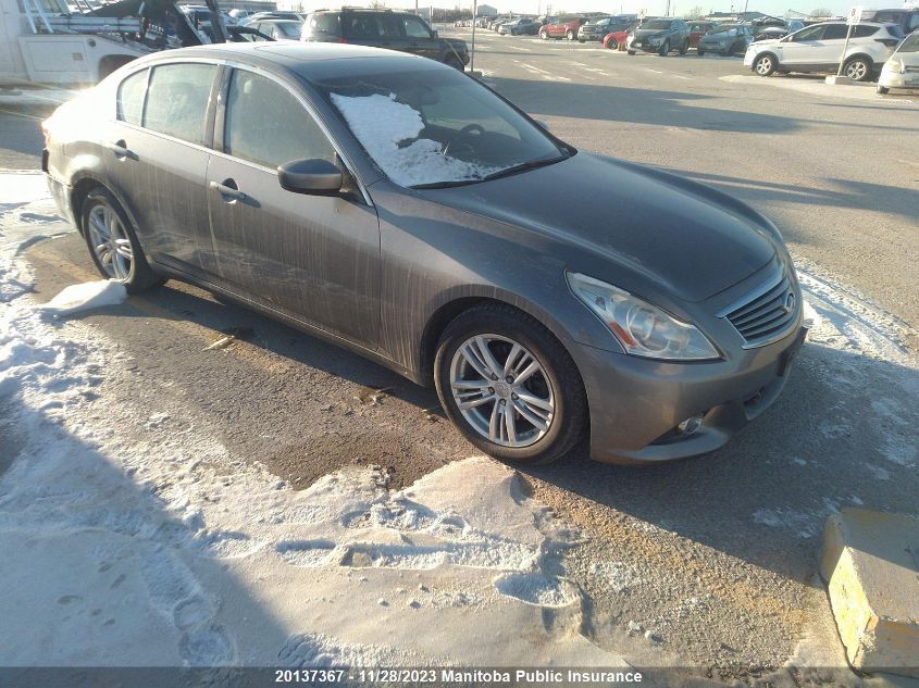 2010 Infiniti G37 X VIN: JN1CV6AR0AM459007 Lot: 20137367