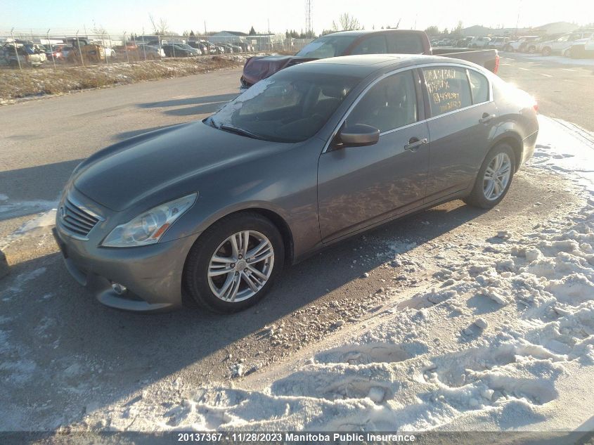 2010 Infiniti G37 X VIN: JN1CV6AR0AM459007 Lot: 20137367