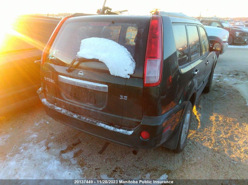 2006 Nissan X-Trail Se VIN: JN8BT08V16W204896 Lot: 20137449