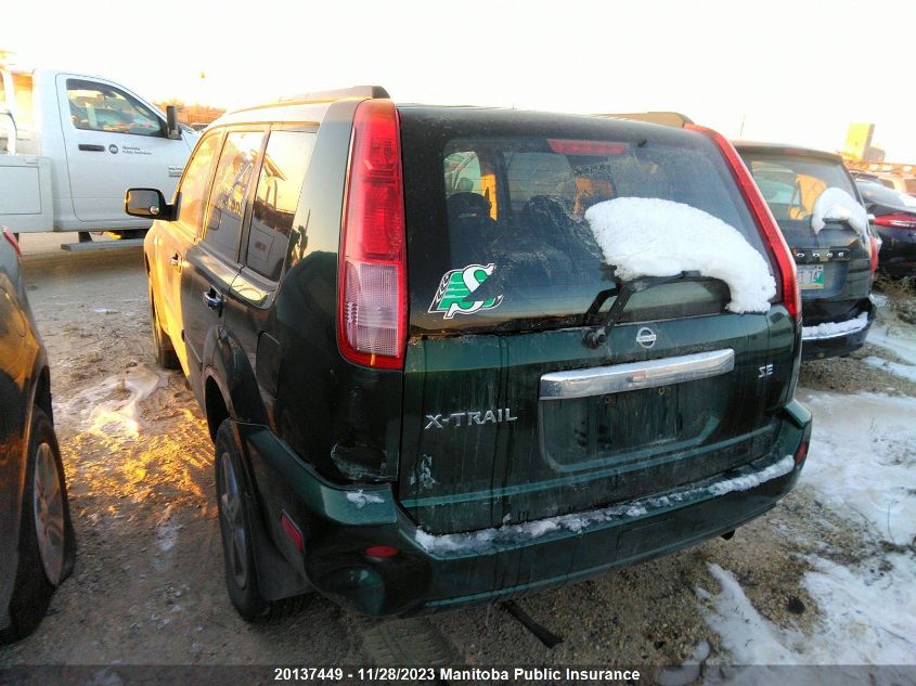 2006 Nissan X-Trail Se VIN: JN8BT08V16W204896 Lot: 20137449