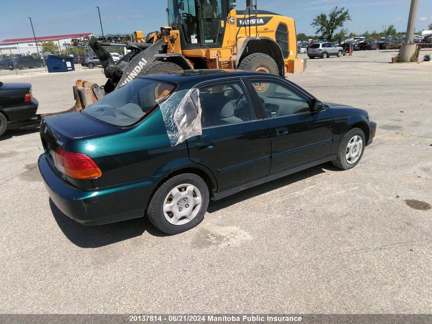 1998 Honda Civic Ex VIN: JHMEJ6600WS801746 Lot: 20137814