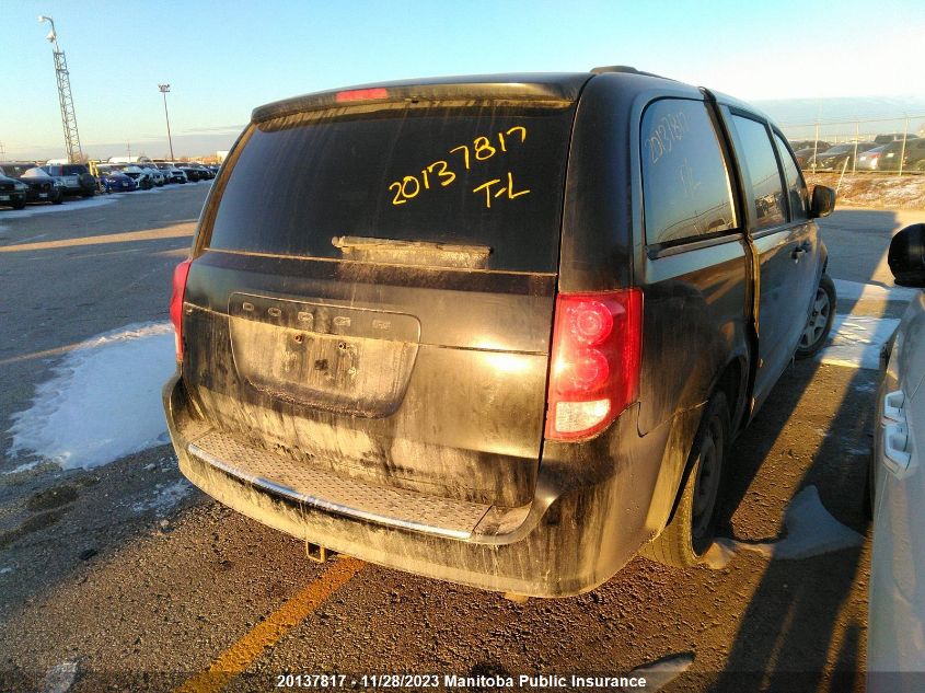 2013 Dodge Grand Caravan Se VIN: 2C4RDGBG2DR504687 Lot: 20137817