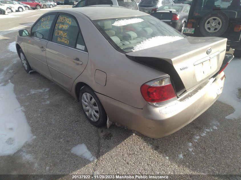 2005 Toyota Camry Le VIN: 4T1BE32K45U389165 Lot: 20137922