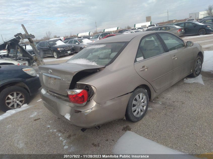 2005 Toyota Camry Le VIN: 4T1BE32K45U389165 Lot: 20137922