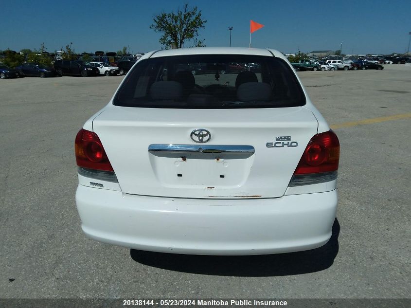 2004 Toyota Echo VIN: JTDBT123440317587 Lot: 20138144