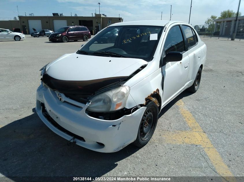 2004 Toyota Echo VIN: JTDBT123440317587 Lot: 20138144