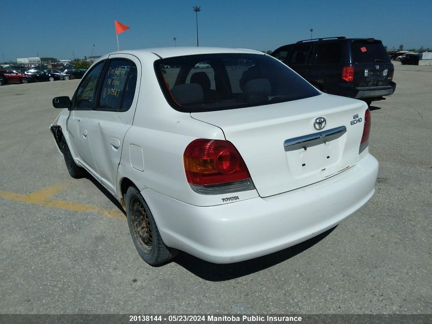 2004 Toyota Echo VIN: JTDBT123440317587 Lot: 20138144