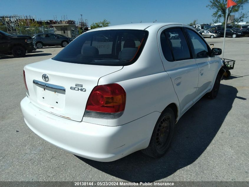 2004 Toyota Echo VIN: JTDBT123440317587 Lot: 20138144