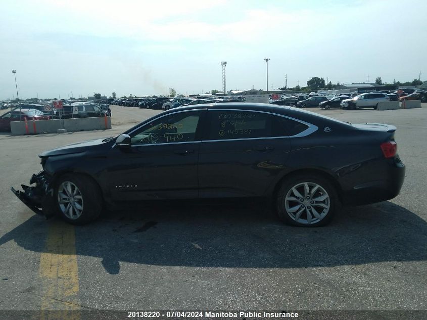 2018 Chevrolet Impala Lt V6 VIN: 2G1105S33J9145381 Lot: 20138220