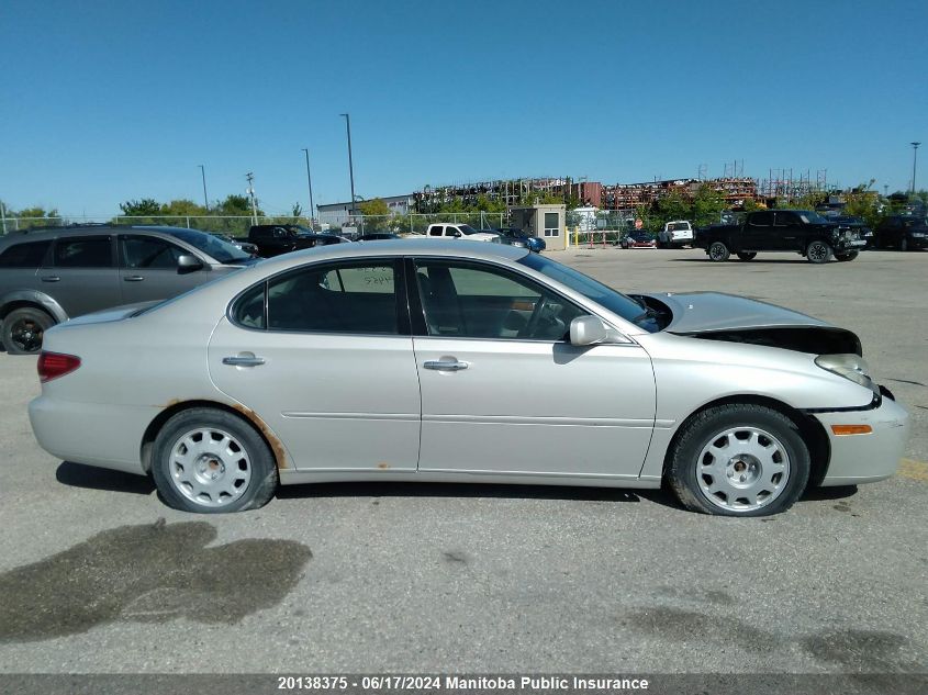 2005 Lexus Es 330 VIN: JTHBA30G155104462 Lot: 20138375