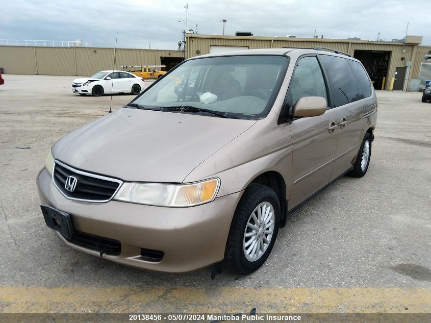 2003 Honda Odyssey Ex VIN: 2HKRL18623H011201 Lot: 20138456