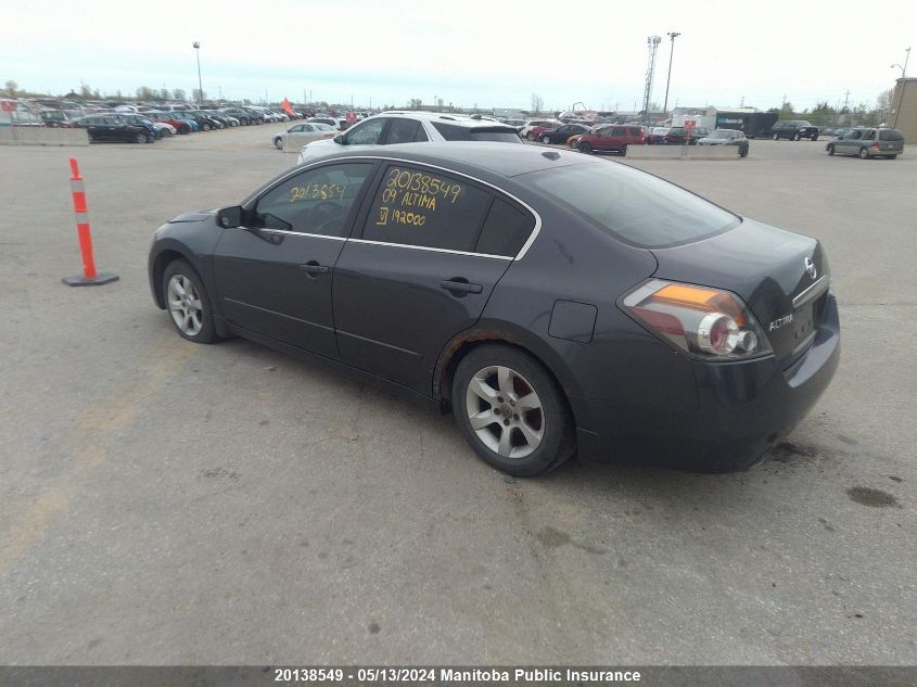 2009 Nissan Altima 2.5 Sl VIN: 1N4AL21EX9C192000 Lot: 20138549