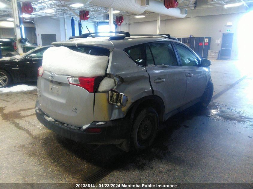 2015 Toyota Rav4 Le VIN: 2T3BFREV6FW336921 Lot: 20138614