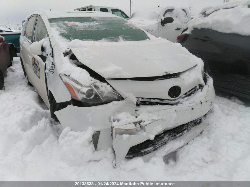 2012 Toyota Prius V VIN: JTDZN3EU6C3167729 Lot: 20138638