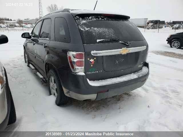 2007 Chevrolet Equinox Lt V6 VIN: 2CNDL73F976009875 Lot: 20138989