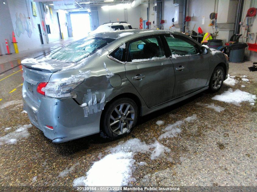 2013 Nissan Sentra 1.8 Sr VIN: 3N1AB7AP4DL784648 Lot: 20139164