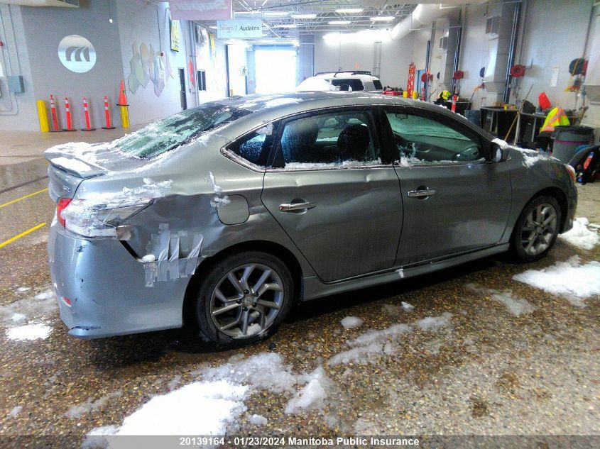 2013 Nissan Sentra 1.8 Sr VIN: 3N1AB7AP4DL784648 Lot: 20139164