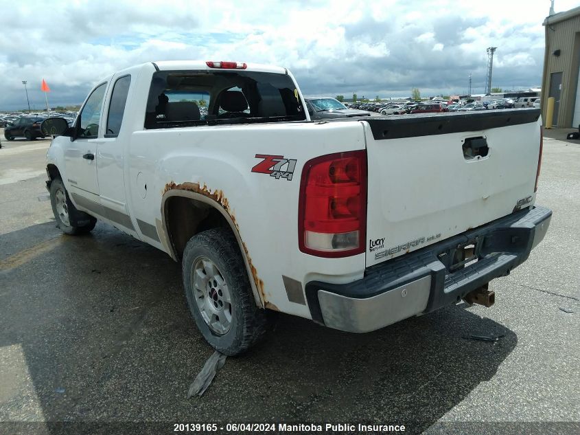 2007 GMC Sierra 1500 Sle Ext Cab VIN: 1GTEK19J37Z624737 Lot: 20139165