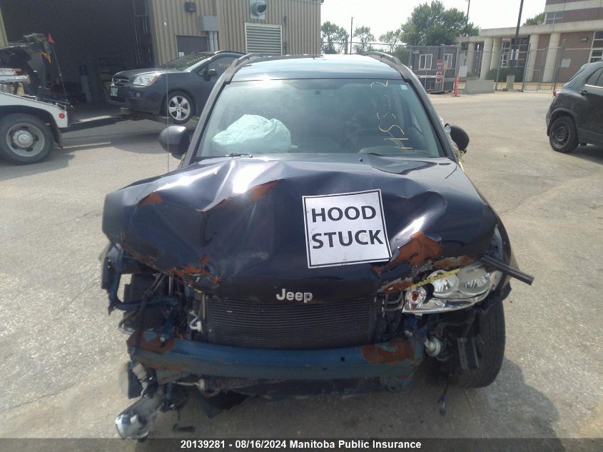 2012 Jeep Compass North VIN: 1C4NJCAB5CD615421 Lot: 20139281