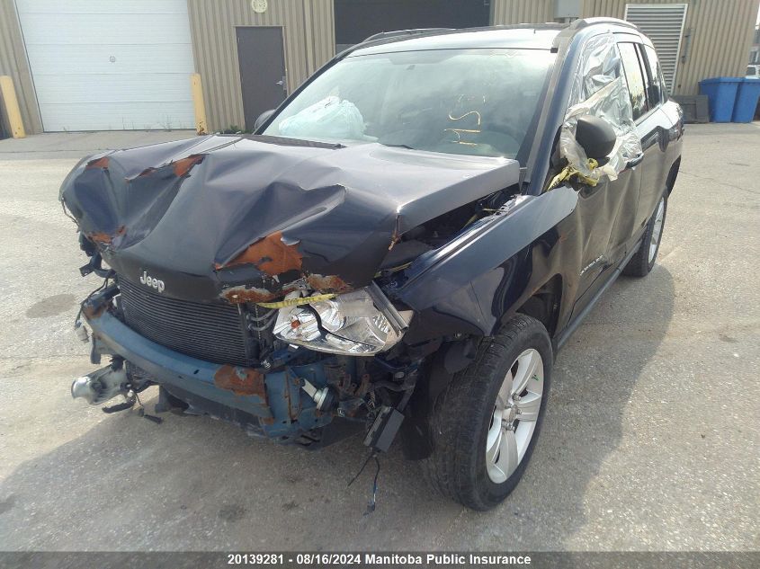 2012 Jeep Compass North VIN: 1C4NJCAB5CD615421 Lot: 20139281