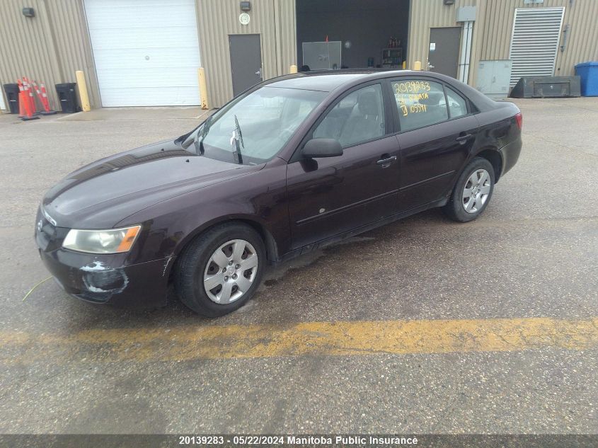 2006 Hyundai Sonata Gl VIN: KMHET46C36A105541 Lot: 20139283