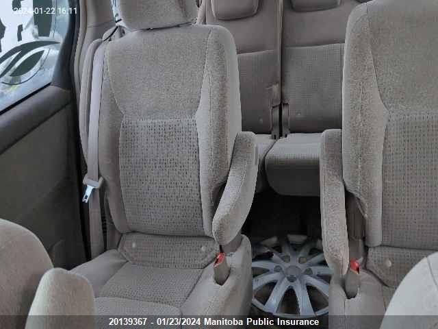 5TDZK4CC5AS311307 2010 Toyota Sienna Ce V6