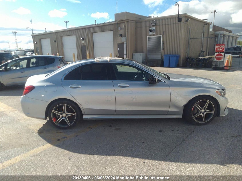 2016 Mercedes Benz C300W 4Matic VIN: 55SWF4KB6GU171005 Lot: 20139406