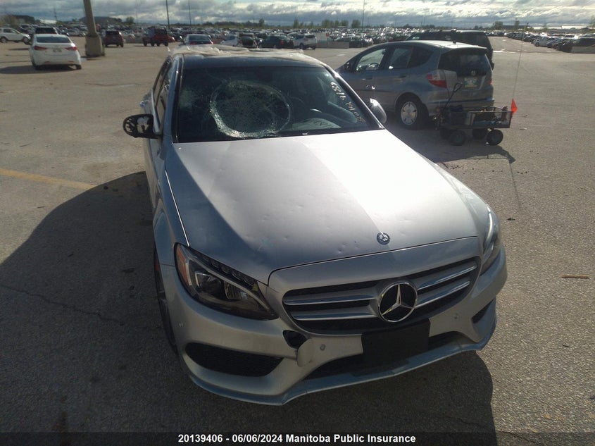 2016 Mercedes Benz C300W 4Matic VIN: 55SWF4KB6GU171005 Lot: 20139406