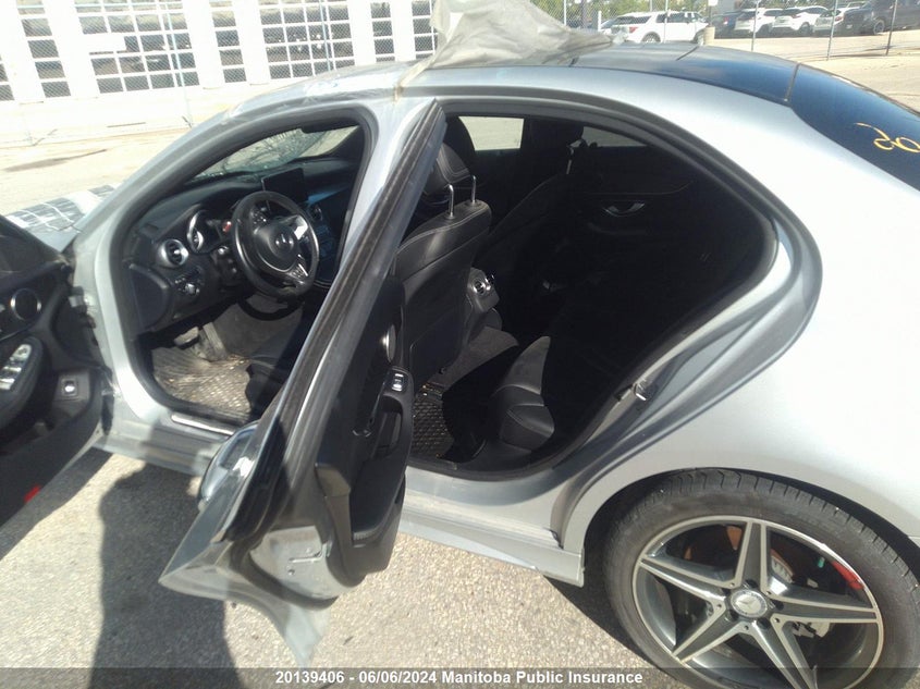 2016 Mercedes Benz C300W 4Matic VIN: 55SWF4KB6GU171005 Lot: 20139406