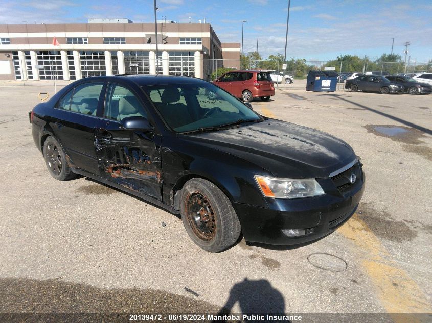 2007 Hyundai Sonata Gls V6 VIN: 5NPEU46F77H188333 Lot: 20139472