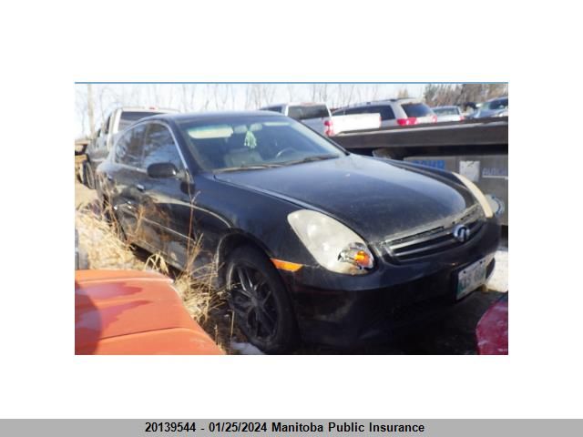 2006 Infiniti G35X Premium VIN: JNKCV51F96M610168 Lot: 20139544