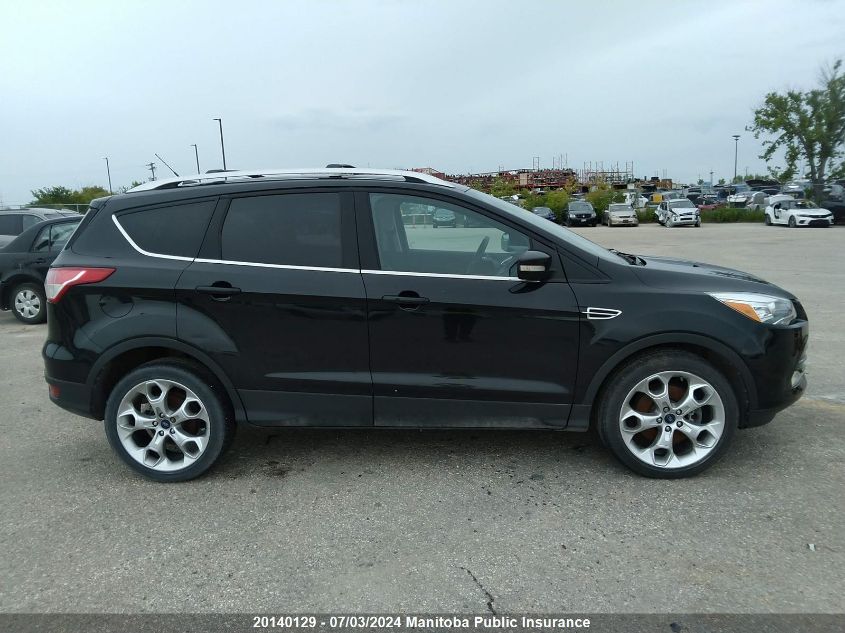 2013 Ford Escape Titanium VIN: 1FMCU9J9XDUA15070 Lot: 20140129