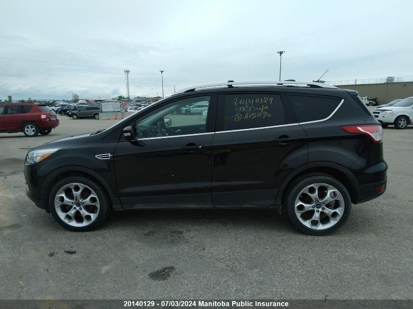 2013 Ford Escape Titanium VIN: 1FMCU9J9XDUA15070 Lot: 20140129