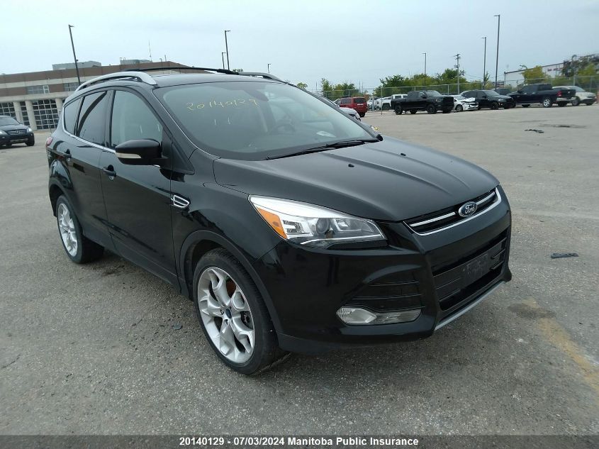 2013 Ford Escape Titanium VIN: 1FMCU9J9XDUA15070 Lot: 20140129