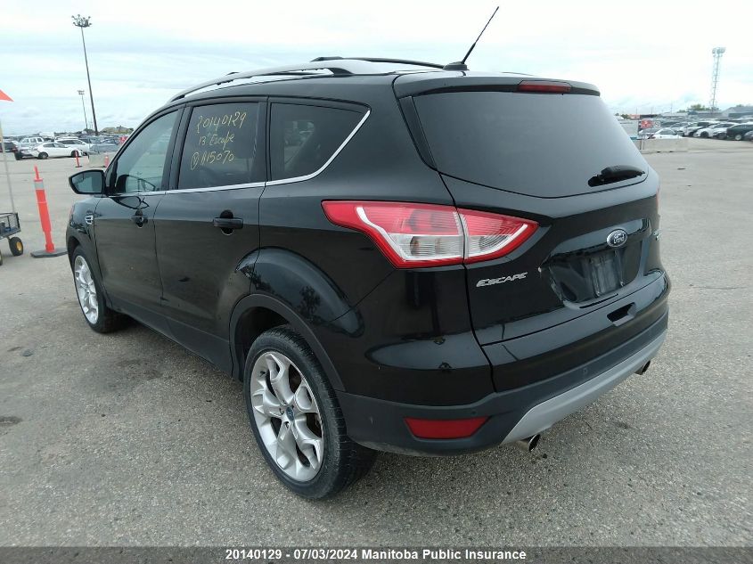 2013 Ford Escape Titanium VIN: 1FMCU9J9XDUA15070 Lot: 20140129