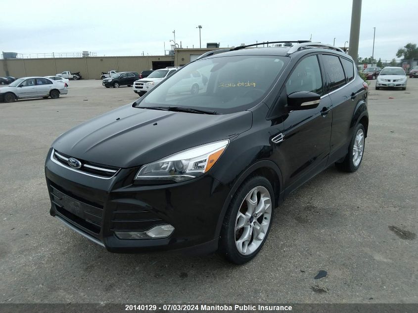 2013 Ford Escape Titanium VIN: 1FMCU9J9XDUA15070 Lot: 20140129