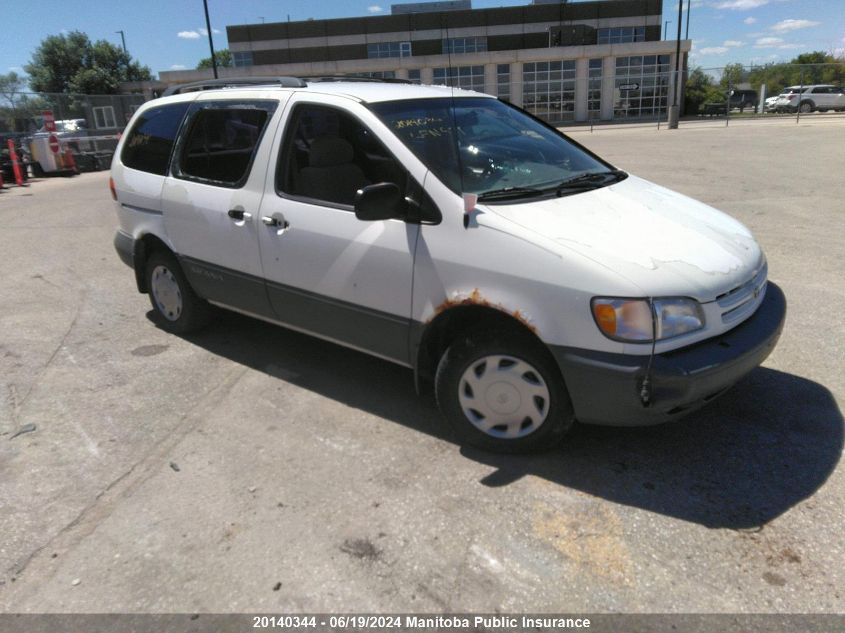 2000 Toyota Sienna Ce V6 VIN: 4T3ZF19C9YU187528 Lot: 20140344